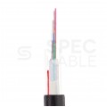 Kabel światłowodowy U­DQ(ZN)BH 8 włókien SM G.652.D 9/125 uniwersalny czarny ZTT