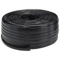 Kabel telefoniczny płaski YTLYp 6x0,12mm2 czarny 150V linka Atel