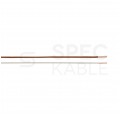 Kabel telekomunikacyjny krosówka TDY 2x0,5mm biało-brązowy 150V montażowy drut Mercor