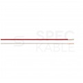Kabel telekomunikacyjny krosówka TDY 2x0,5mm biało-czerwony 150V montażowy drut Mercor