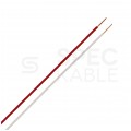 Kabel telekomunikacyjny krosówka TDY 2x0,5mm biało-czerwony 150V montażowy drut Mercor