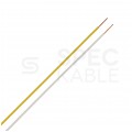 Kabel telekomunikacyjny krosówka TDY 2x0,5mm biało-żółty 150V montażowy drut Mercor