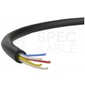 Kabel telekomunikacyjny miejscowy XzTKMXpw 3x2x0,8mm czarny parowany ziemny żelowany drut Bitner