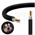 Kabel telekomunikacyjny miejscowy XzTKMXpw 5x2x0,5mm czarny parowany ziemny żelowany drut Bitner