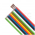 Kabel telekomunikacyjny wstążkowy TLWY 12x0,22mm2 kolorowy 150V montażowy linka Technokabel