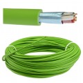 Kabel transmisyjny BUS do magistrali instalacyjnej EIB 2x2x0,8 zielony Technokabel