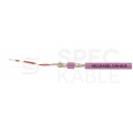 Kabel transmisyjny CAN-BUS 1x2x0,22mm2 do magistrali komunikacyjnej CAN fioletowy 30V ekranowany linka Helukabel