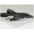 Kabel USB 2.0 A / micro-B (wtyk / wtyk) czarny 1m