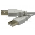Kabel USB 2.0 A (wtyk / wtyk) 0,8m