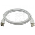 Kabel USB 2.0 A (wtyk / wtyk) 0,8m