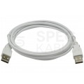 Kabel USB 2.0 A (wtyk / wtyk) 1,8m