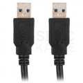 Kabel USB 3.0 A (wtyk / wtyk) 1m LANBERG