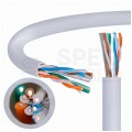 Kabel UTP kat.5e U/UTP 4x2x0,5 Eca jasnoszary FRPVC Alantec