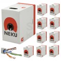 Kabel UTP kat.5e U/UTP 4x2x0,5 NEKU 10x 305m