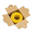 Kabel UTP kat.5e U/UTP 4x2x0,5 żółty Molex