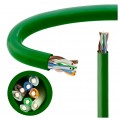 Kabel UTP kat.6 U/UTP 4x2x0,53 zielony LSOH Corning 3M