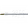 Kabel warsztatowy OWY / H05VV-F 3x2,5mm2 biały 300/500V giętki linka Mercor