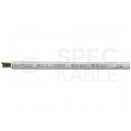 Kabel warsztatowy OWY / H05VV-F 4x1,mm2 biały 300/500V giętki linka Mercor