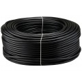 Kabel warsztatowy OWY / H05VV-F 5x2,5mm2 czarny 300/500V giętki linka Mercor