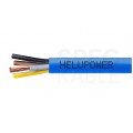 Kabel wodoodporny HELUPOWER AQUATIC 4x1,5mm2 niebieski 450/750V bezhalogenowy do pomp głębinowych i wody pitnej linka Helukabel