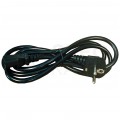 Kabel zasilający OMYp do sprzętu Audio i RTV z wtyczką IEC320 C7 (ósemka) 2,5A czarny 5m