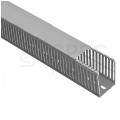 Kanał grzebieniowy 60x40mm samogasnący szary korytko kablowe z pokrywą PV ELETTROCANALI