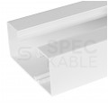 Kanał parapetowy Listwa modułowa BKK 100x50mm korytko z pokrywą NEKU do instalacji modułów 45x45mm Mediabox