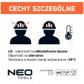 Kask ochronny przemysłowy do pracy na wysokościach, żółty NEO 97-210