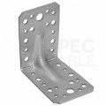 Kątownik ciesielski KPL1 łącznik montażowy z przetłoczeniem 90x90x65x2mm stalowy 10szt