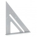 Kątownik stolarski ciesielski aluminiowy 180mm do krokwi 7" Ekierka budowlana Kraft&Dele