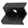 Klamra montażowa PV końcowa 50mm grubość ramy 40mm czarna