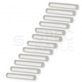 Klej termotopliwy do pistoletu na gorąco 50mm x 8mm wkład bezbarwny TOPEX 12szt