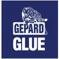 Klej uniwersalny montażowy GEPARD GLUE super szybki, cienka spoina, biały Kartusz 290ml