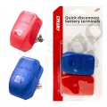 Klemy samozaciskowe do akumulatora 2szt (+ i -) 30A 12V/24V AMIO