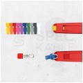 Klipsy szare do narzędzi z KNIPEXtend KNIPEX 00 61 10 CS