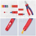 Klipsy z uchwytem do narzędzi TehteredTool 3+3 KNIPEX 00 63 06 TCR