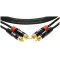 KLOTZ Kabel Audio 2x RCA Cinch (wtyk) / 2x RCA Cinch (wtyk) 0,6m