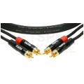 KLOTZ Kabel Audio 2x RCA Cinch (wtyk) / 2x RCA Cinch (wtyk) 0,9m