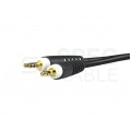 KLOTZ Kabel Audio AUX mini Jack 3,5mm Stereo (wtyk / wtyk) 1,5m