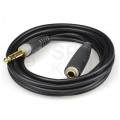 KLOTZ Kabel instrumentalny przedłużacz Audio Jack 6,3mm Stereo (wtyk / gniazdo) 6m