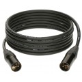 KLOTZ Kabel mikrofonowy adapter XLR 3-pin (wtyk / wtyk) na złączach Neutrik 1m