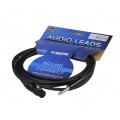 KLOTZ Kabel mikrofonowy XLR (gniazdo) / Jack 6,3mm Stereo (wtyk) 3m