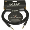 KLOTZ KIK Kabel instrumentalny złocony Audio Jack 6,3mm Mono (wtyk / wtyk) 3m