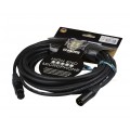 KLOTZ M5 Kabel mikrofonowy przedłużacz XLR (wtyk / gniazdo) 10m