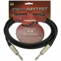 KLOTZ Pro Artist Kabel instrumentalny Audio Jack 6,3mm Mono (wtyk / wtyk) 3m