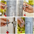 Klucz wielofunkcyjny do szaf sterowniczych (4 profile) tablic rozdzielczych systemów odcinających z adapterem 1/4" KNIPEX 00 11 03