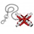 Klucz wielofunkcyjny do szaf sterowniczych (9 profili) KNIPEX 00 11 06