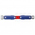 Klucz wielofunkcyjny DoubleJoint do szaf sterowniczych (4 profile) KNIPEX 00 11 06 V03