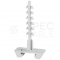 Kołek systemowy CMS 42mm do uchwytu kablowego CMS 15/30 bezhalogenowy szary F-TRONIC 100szt