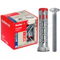 Kołki rozporowe DuoHM 6x55mm 2-składnikowe z wkrętem PZ3 M6x55 do płyt karton gips i wiórowych FISCHER 25 sztuk